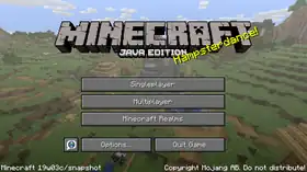 Java Edition 19w03c.png: Infobox image for Minecraft 19w03c the version in Minecraft