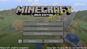 Java Edition 19w07a.png: Infobox image for Minecraft 19w07a the version in Minecraft