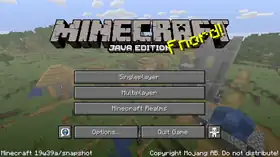 Java Edition 19w39a.png: Infobox image for Minecraft 19w39a the version in Minecraft