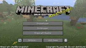 Java Edition 19w45b.png: Infobox image for Minecraft 19w45b the version in Minecraft