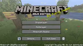 Java Edition 20w09a.png: Infobox image for Minecraft 20w09a the version in Minecraft