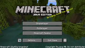 Java Edition 22w43a.png: Infobox image for Minecraft 22w43a the version in Minecraft