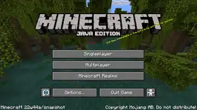 Java Edition 22w44a.png: Infobox image for Minecraft 22w44a the version in Minecraft