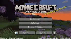 Java Edition 23w16a.png: Infobox image for Minecraft 23w16a the version in Minecraft