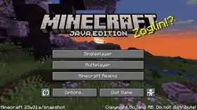 Java Edition 23w31a.png: Infobox image for Minecraft 23w31a the version in Minecraft