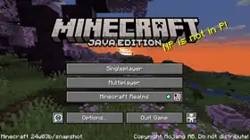 Java Edition 24w03b.png: Infobox image for Minecraft 24w03b the version in Minecraft