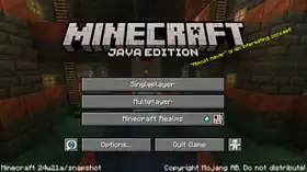 Java Edition 24w21a.png: Infobox image for Minecraft 24w21a the version in Minecraft