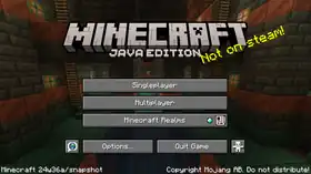 Java Edition 24w36a.png: Infobox image for Minecraft 24w36a the version in Minecraft