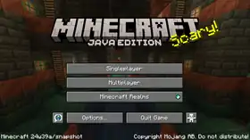 Java Edition 24w39a.png: Infobox image for Minecraft 24w39a the version in Minecraft