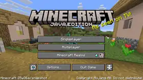 Java Edition 25w36a.png: Infobox image for Minecraft 25w36a the version in Minecraft