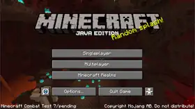 Java Edition Combat Test 7.png: Infobox image for Minecraft Combat Test 7 the version in Minecraft