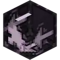 A translucent image of a jigsaw block, showing all of its faces.