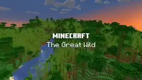 Jungle title card.png: Infobox image for Minecraft: The Great Wild the video in Minecraft