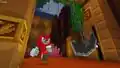 Knuckles in Labyrinth Zone.