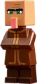 A LEGO minifigure of a villager for A Minecraft Movie.