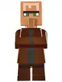 Lego Minecraft farmer villager minifigure.