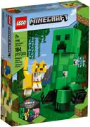 A Creeper Bigfig LEGO Minecraft set.