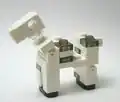 Lego Minecraft Skeleton Horse.
