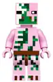 LEGO Minecraft zombie pigman minifigure.