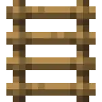 Ladder (texture).png: Infobox image for Ladder the block in Minecraft