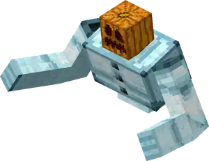 Largericygolemnolegs.png: Infobox image for Larger Icy Golem the story mode mob in Minecraft