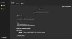 Launcher 2.1.1131x.png: Infobox image for 2.1.1131x the version in Minecraft