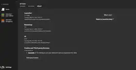 Launcher 2.1.14948.png: Infobox image for 2.1.1494x the version in Minecraft