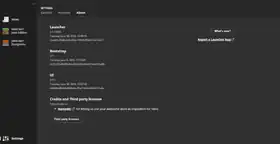 Launcher 2.1.15850.png: Infobox image for 2.1.1585x the version in Minecraft