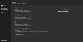 Launcher 2.1.17416.png: Infobox image for 2.1.1741x the version in Minecraft