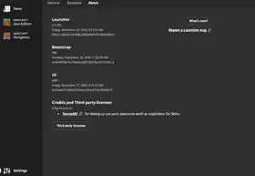 Launcher 2.2.743.jpg: Infobox image for 2.2.74x the version in Minecraft