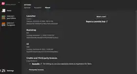 Launcher 2.2.911.png: Infobox image for 2.2.9xx the version in Minecraft