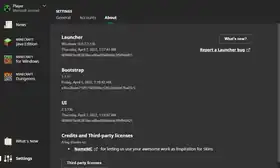 Launcher 2.3.136.png: Infobox image for 2.3.136 the version in Minecraft
