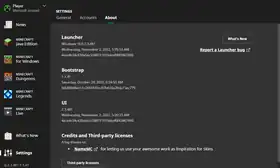 Launcher 2.3.481.png: Infobox image for 2.3.481 the version in Minecraft