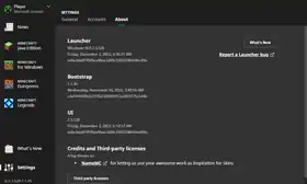 Launcher 2.3.520.png: Infobox image for 2.3.520 the version in Minecraft