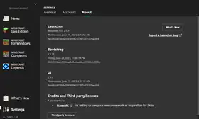 Launcher 2.5.9.png: Infobox image for 2.5.9 the version in Minecraft