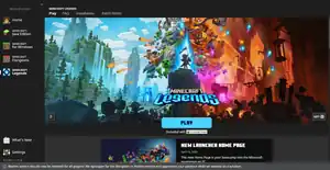 Minecraft Legends default section