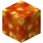 Invicon Lava Spawner.png: Inventory sprite for Lava Spawner in Minecraft as shown in-game linking to Lava Spawner with description: Lava Spawner