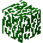 leaves_carried BE3.png: Infobox image for Leaves carried the block in Minecraft