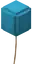 Light Blue Balloon.png: Infobox image for Balloon the item entity in Minecraft