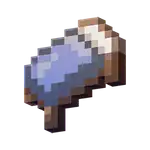 Light Blue Bed (inventory) MCE.png: Infobox image for Bed the block in Minecraft