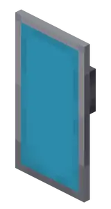 Light Blue Shield.png: Infobox image for Shield the item in Minecraft