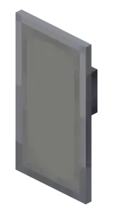 Light Gray Shield.png: Infobox image for Shield the item in Minecraft