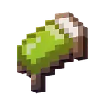 Lime Bed (inventory) MCE.png: Infobox image for Bed the block in Minecraft