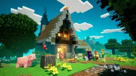 Loading Screen Lobby S3.png: Infobox image for Location the dungeons mission in Minecraft