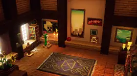 MCD Camp House 2.png: Infobox image for Upstairs the dungeons mission in Minecraft