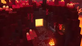 MCD Gauntlet (Entrance 6).png: Infobox image for Nether Stairs the dungeons mission in Minecraft