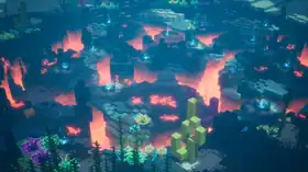 MCD Hydrothermal Vent 2.png: Infobox image for Hydrothermal Vent the dungeons mission in Minecraft