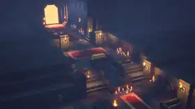 MCD Underhalls Ending 4.png: Infobox image for Forgotten Halls the dungeons mission in Minecraft