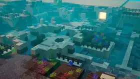 MCD Unused Sandstone Ruins 3.png: Infobox image for Sandstone Ruins the dungeons mission in Minecraft