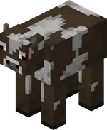 MCE Cow.png: Infobox image for Cow the entity in Minecraft